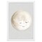 12" x 16" Happy Little Moon I Framed Wall Art, Contemporary Home Décor for Baby or Child's Room, Glass Facing and Hanging Hardware Included